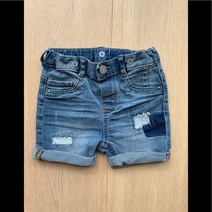 H&M Denim Jean Shorts Boys Girls Unisex l Size 12-18 months